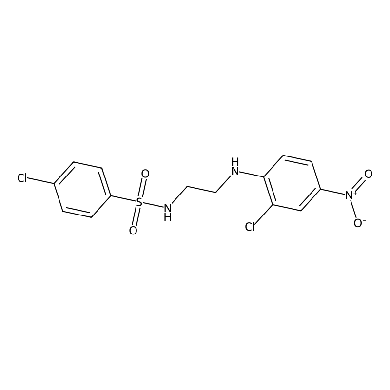 4-CHLORO-N-{2-[(2-CHLORO-4-NITROPHENYL)AMINO]ETHYL...