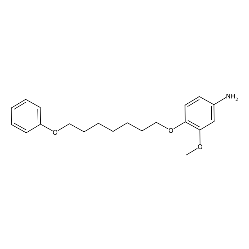 3-methoxy-4-(7-phenoxyheptoxy)aniline