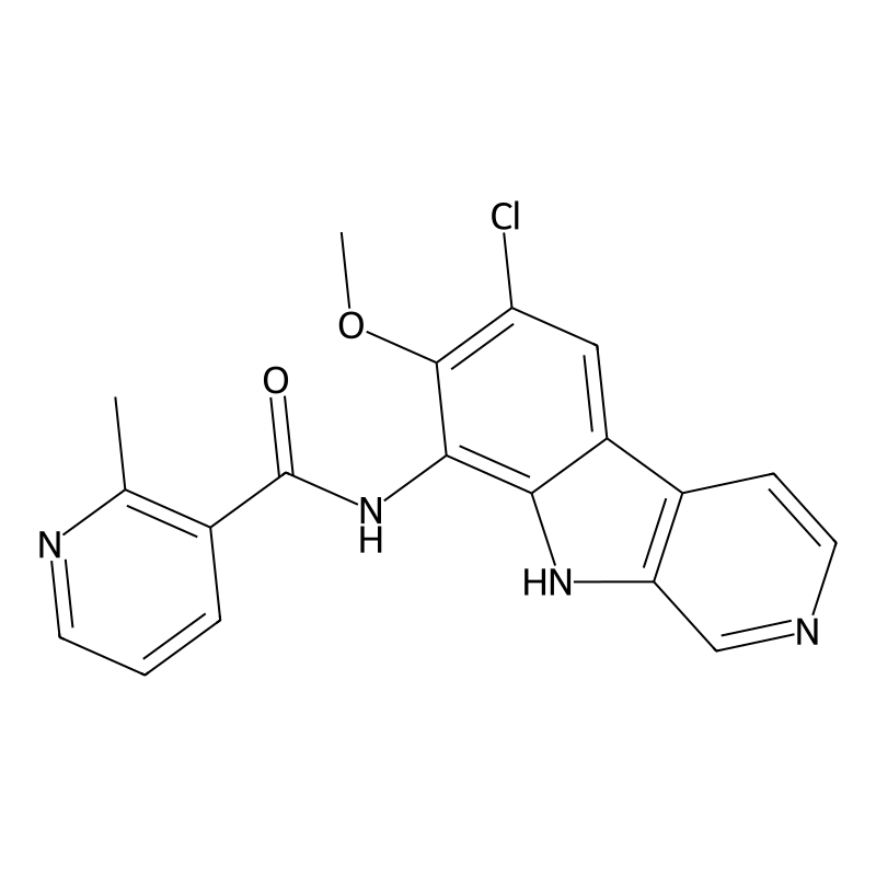 N-(6-chloro-7-methoxy-9H-pyrido[3,4-b]indol-8-yl)-...