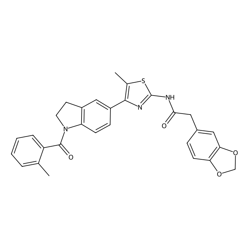 2-(1,3-benzodioxol-5-yl)-N-[5-methyl-4-[1-(2-methy...