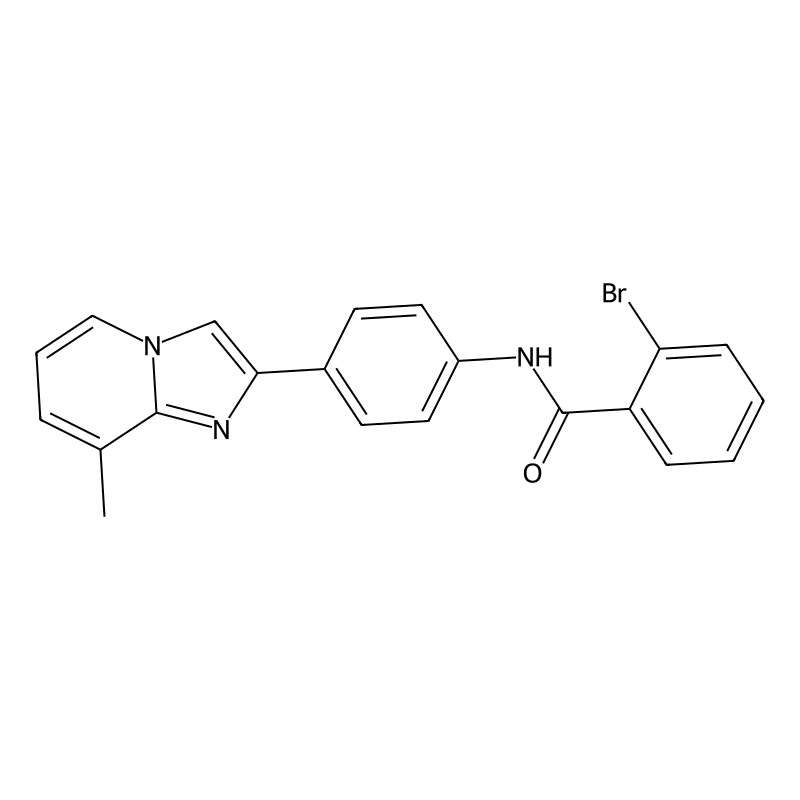 2-bromo-N-(4-(8-methylimidazo[1,2-a]pyridin-2-yl)p...