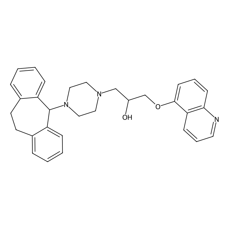 1-Quinolin-5-yloxy-3-[4-(2-tricyclo[9.4.0.03,8]pen...