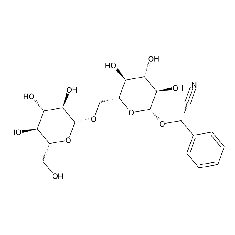 Benzeneacetonitrile, alpha-((6-O-beta-D-glucopyran...