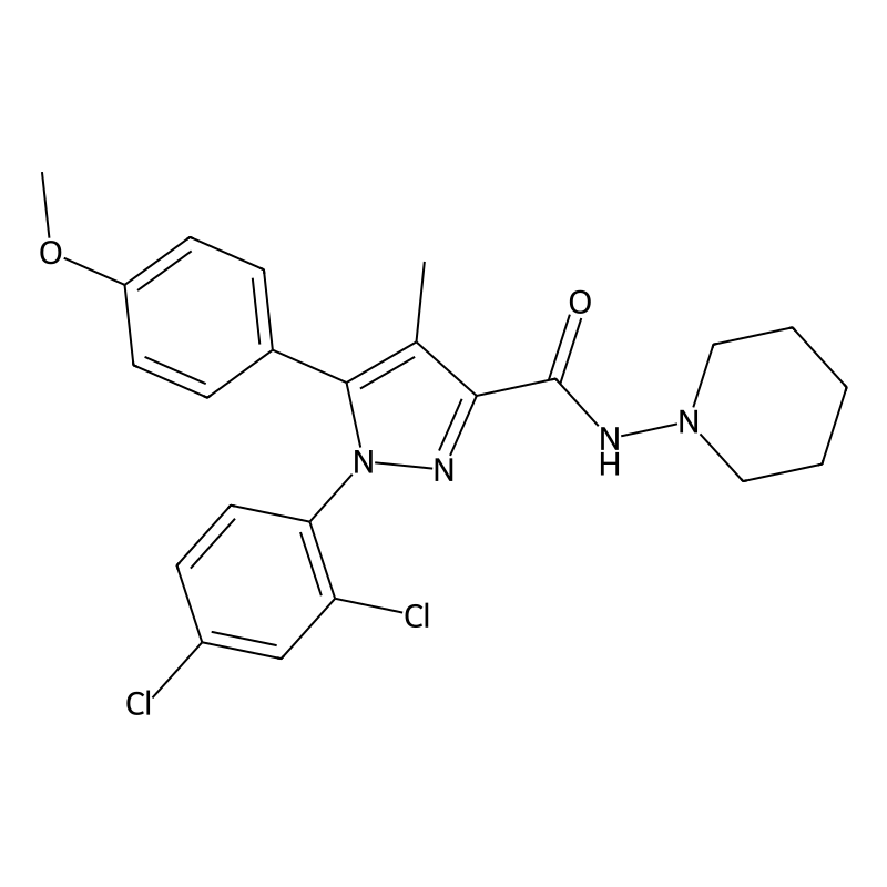 1-(2,4-dichlorophenyl)-5-(4-methoxyphenyl)-4-methy...