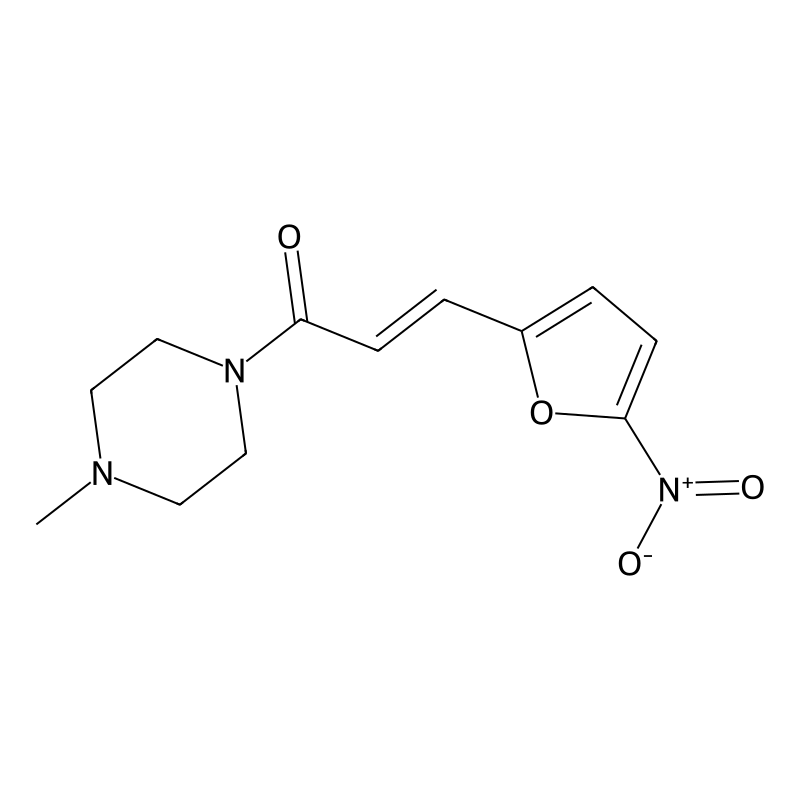(E)-1-(4-methylpiperazin-1-yl)-3-(5-nitrofuran-2-y...