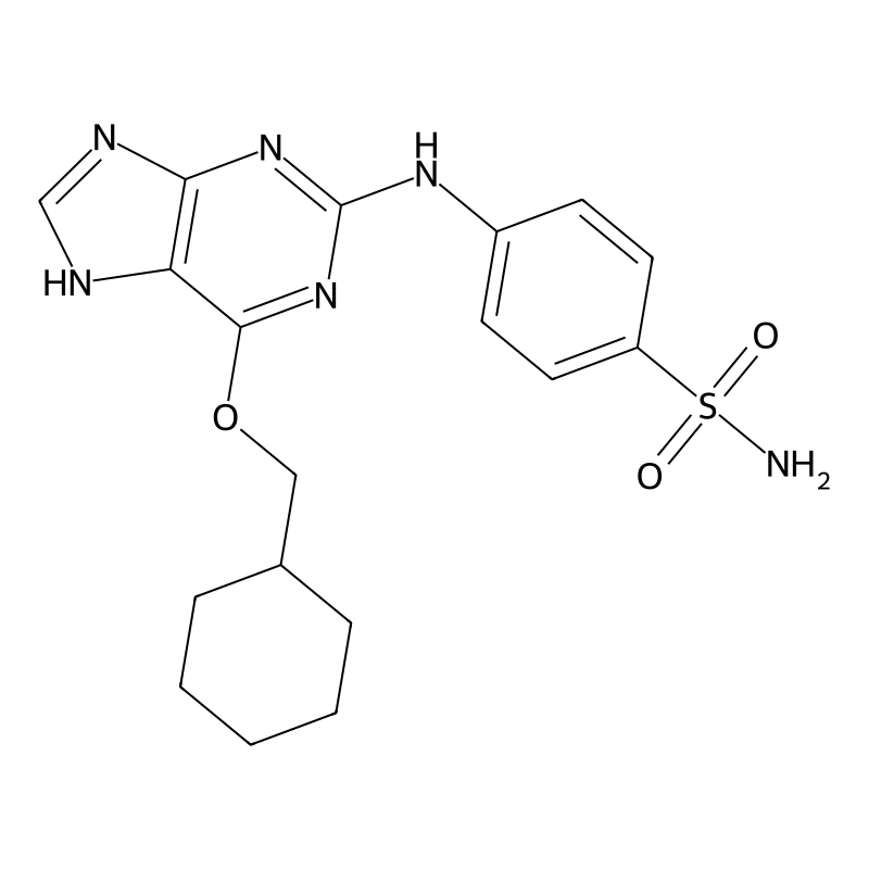 O6-Cyclohexylmethoxy-2-(4'-sulphamoylanilino) puri...