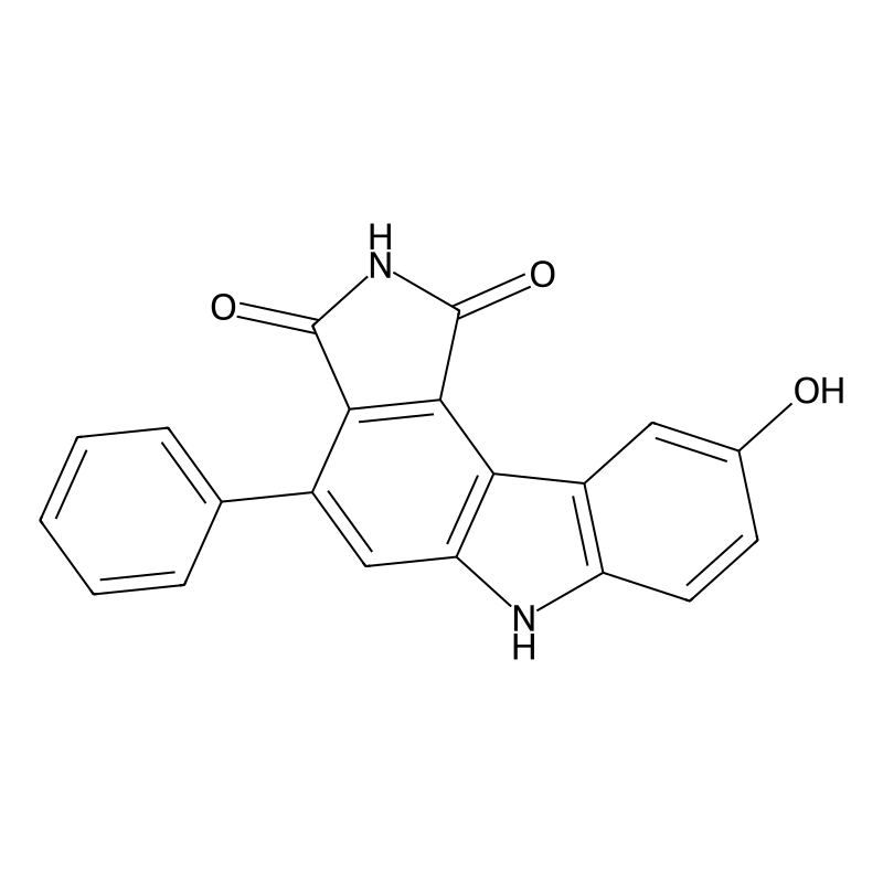 9-Hydroxy-4-phenylpyrrolo[3,4-C]carbazole-1,3(2H,6H)-dione