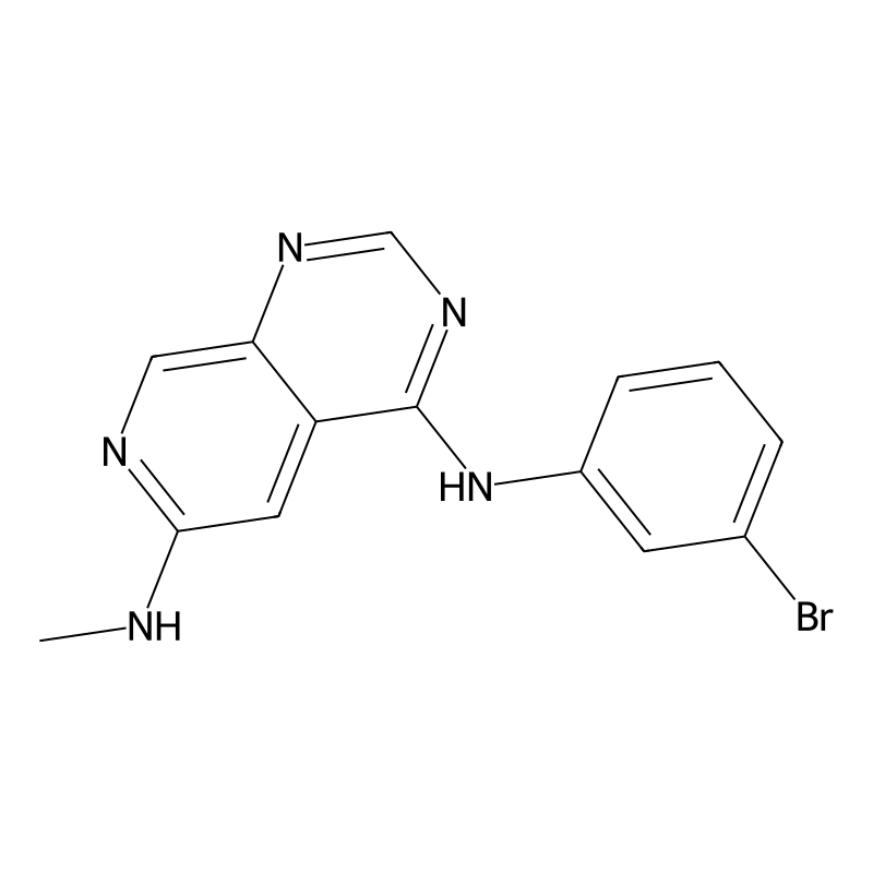 N4-(3-bromophenyl)-N6-methylpyrido[3,4-d]pyrimidin...