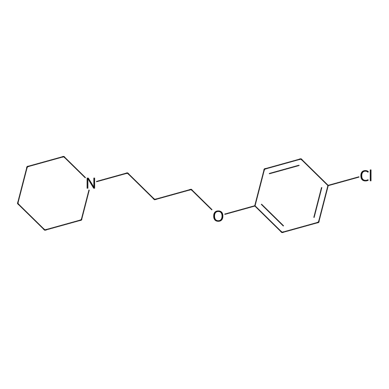 1-[3-(4-chlorophenoxy)propyl]piperidine