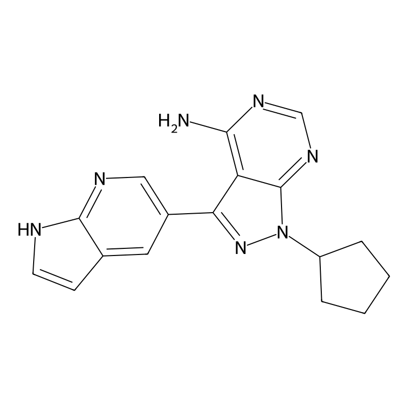 1-cyclopentyl-3-(1H-pyrrolo[2,3-b]pyridin-5-yl)-1H...