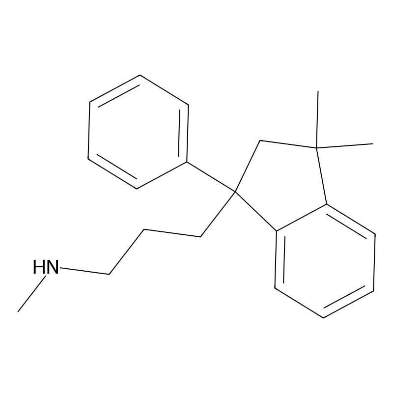 3,3-Dimethyl-1-(3-methylaminopropyl)-1-phenylindan