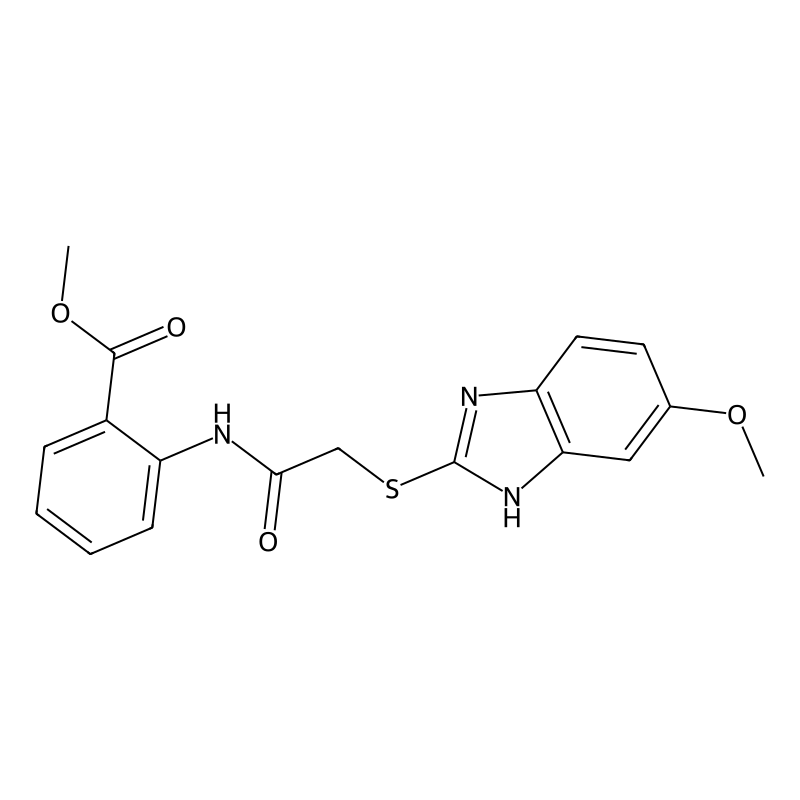 methyl 2-[[2-[(6-methoxy-1H-benzimidazol-2-yl)sulf...