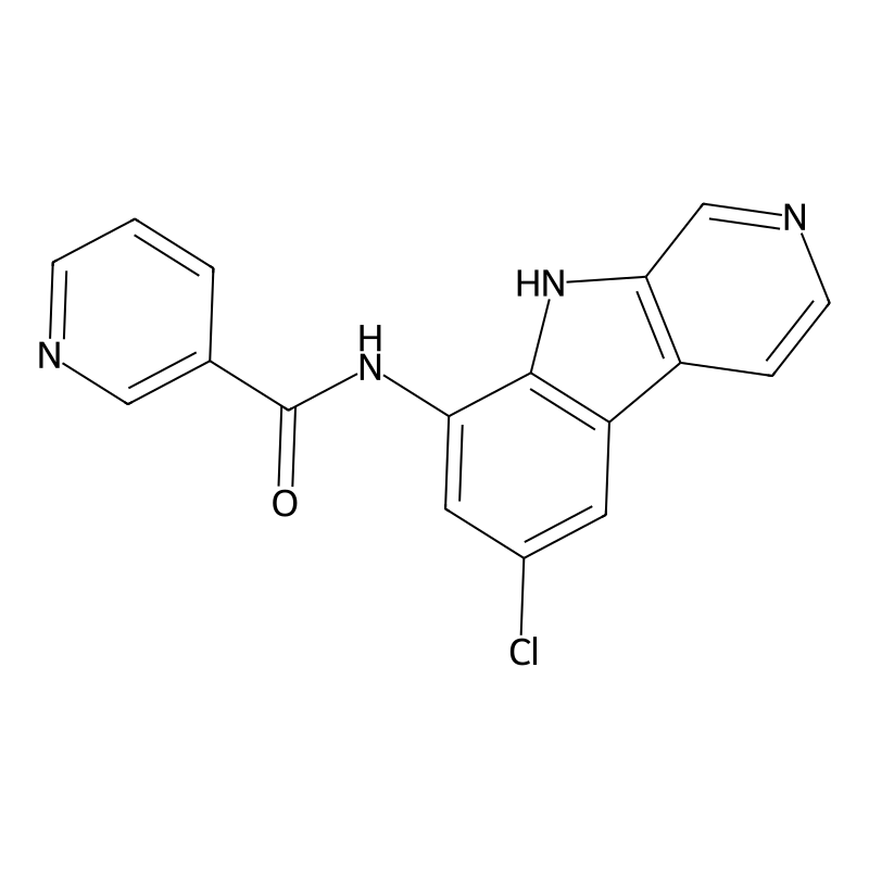 N-(6-chloro-9h-pyrido[3,4-b]indol-8-yl)-3-pyridine...