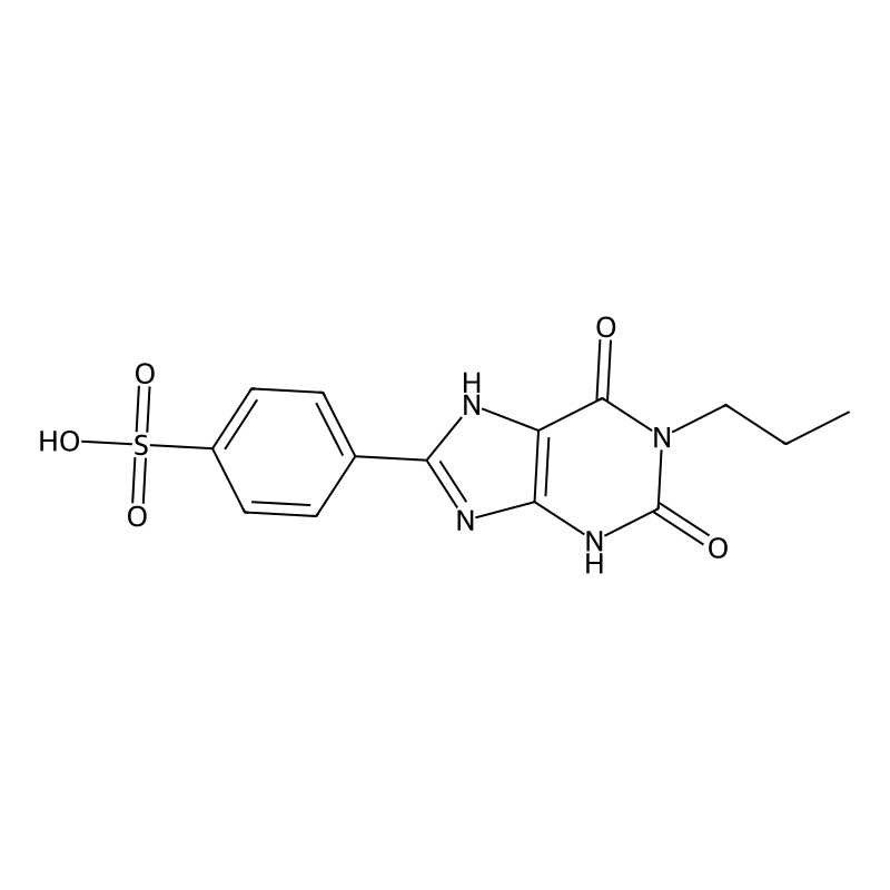 4-(2,6-Dioxo-1-propyl-3,7-dihydropurin-8-yl)benzen...