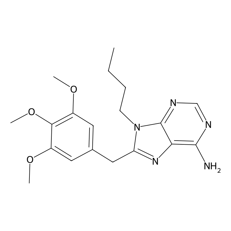 9-Butyl-8-(3,4,5-trimethoxybenzyl)-9H-purin-6-amine