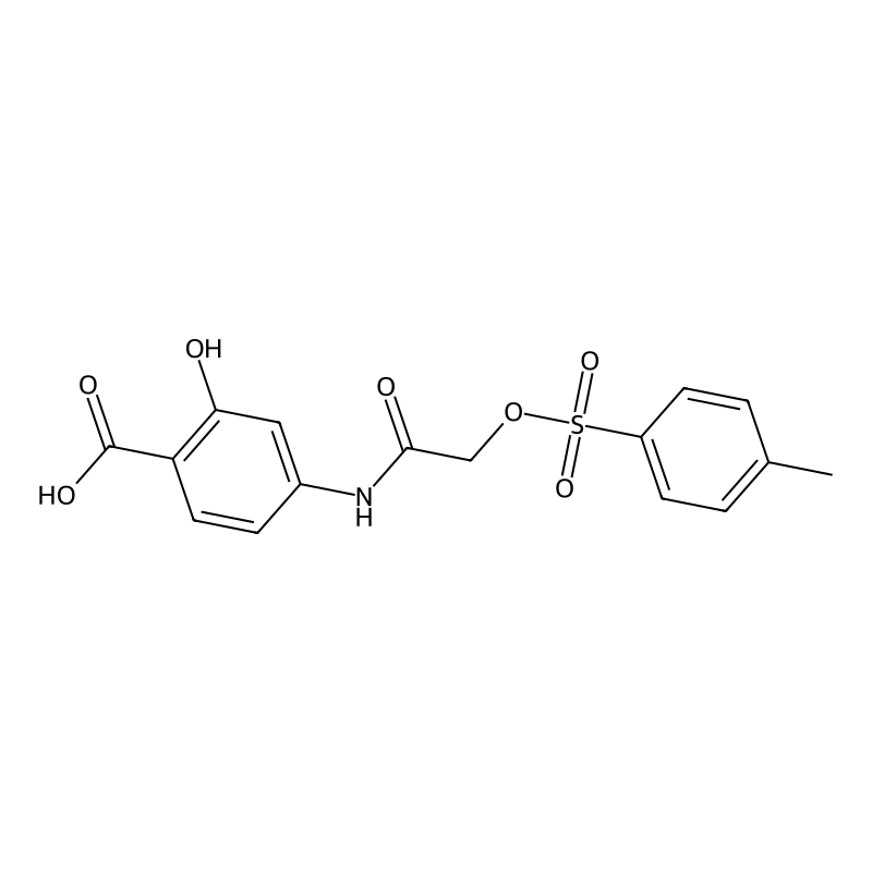 2-Hydroxy-4-(2-(tosyloxy)acetamido)benzoic acid