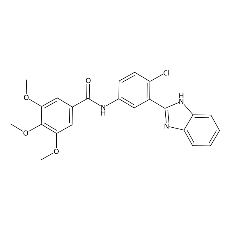 N-[3-(1H-benzimidazol-2-yl)-4-chlorophenyl]-3,4,5-...