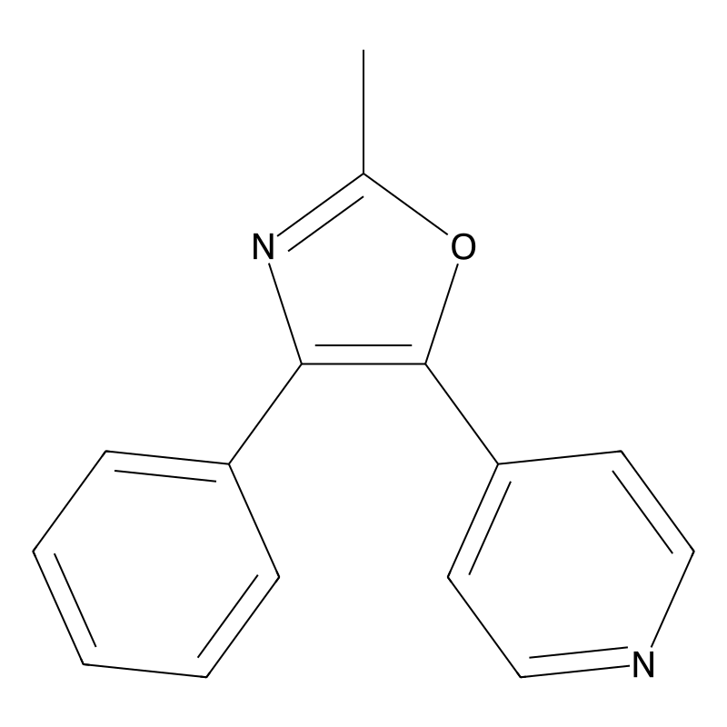 2-Methyl-4-phenyl-5-(4-pyridyl)oxazole