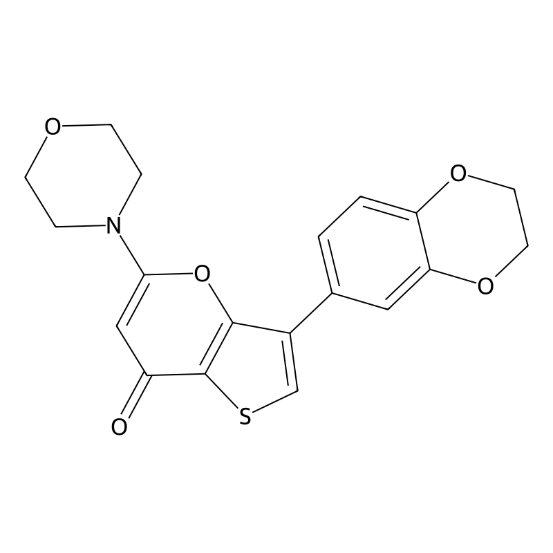 3-(2,3-dihydrobenzo[b][1,4]dioxin-6-yl)-5-morpholi...
