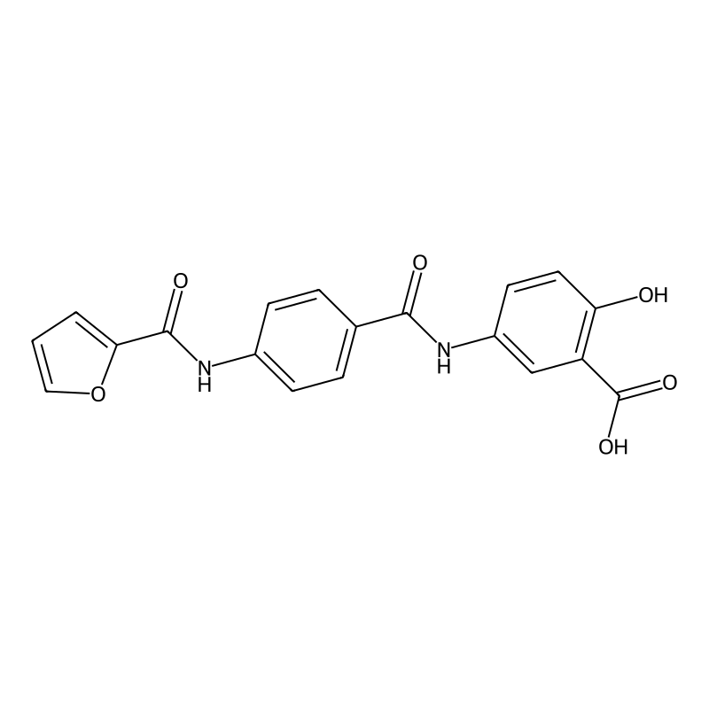 5-[4-(Furan-2-amido)benzamido]-2-hydroxybenzoic ac...