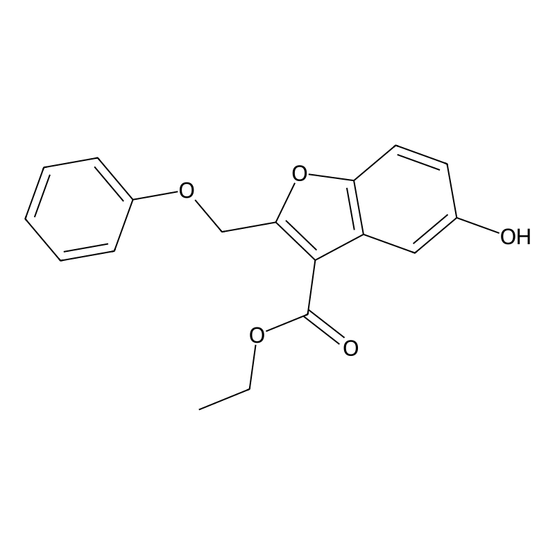 Ethyl 5-hydroxy-2-(phenoxymethyl)-1-benzofuran-3-c...