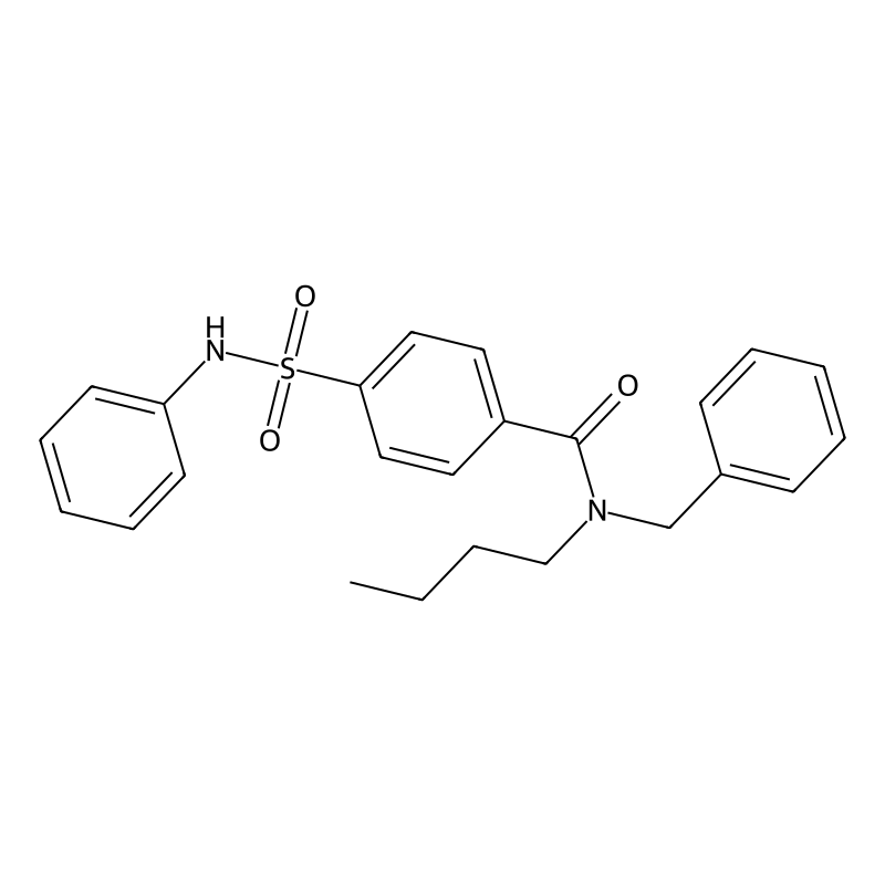 N-Benzyl-N-butyl-4-(N-phenylsulfamoyl)benzamide