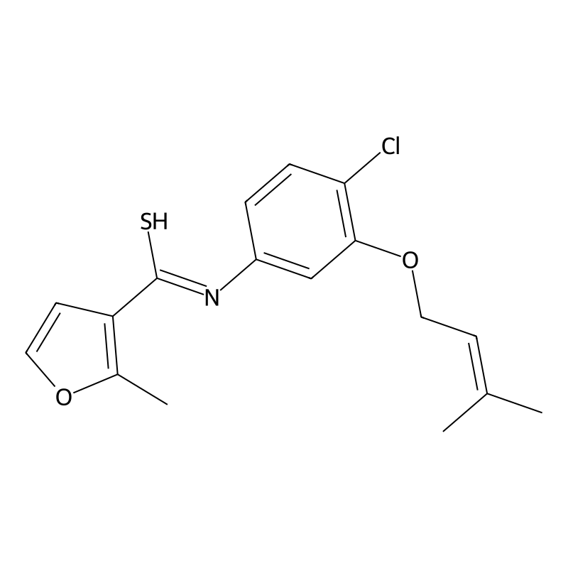 2-Methyl-furan-3-carbothioic acid [4-chloro-3-(3-m...