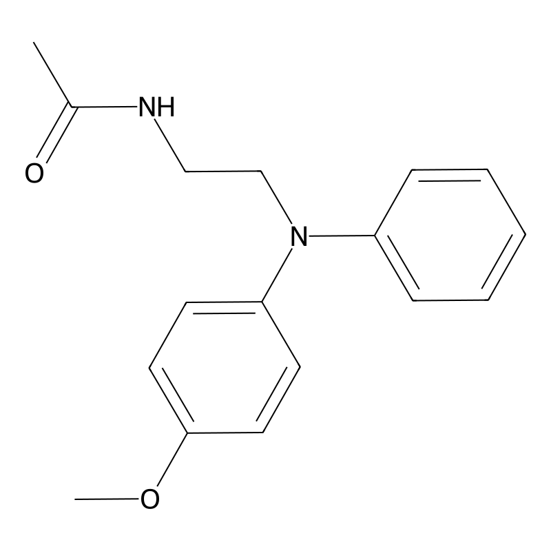 N-[2-[(4-methoxyphenyl)-phenylamino]ethyl]acetamid...