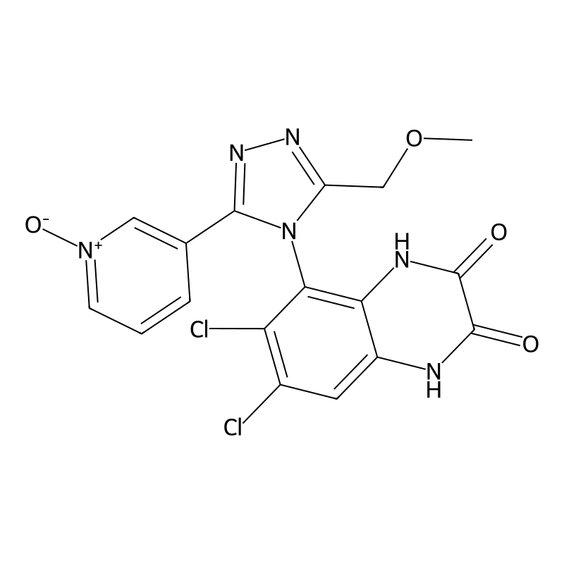 (-)-6,7-Dichloro-5-(3-methoxymethyl-5-(1-oxidopyri...