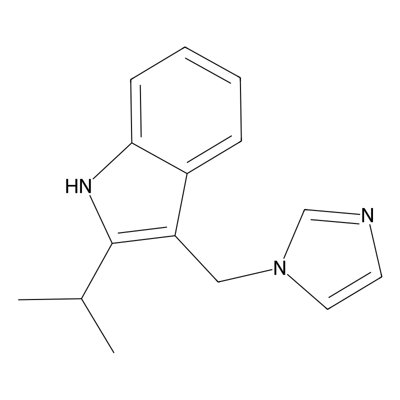 3-Isopropyl-3-(1-imidazolylmethyl)indole