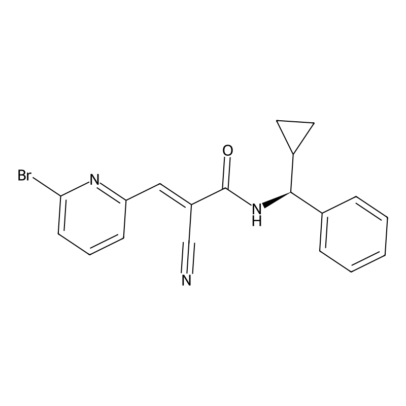 (S,E)-3-(6-Bromopyridin-2-yl)-2-cyano-N-(cycloprop...