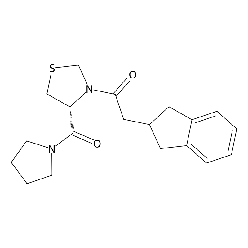(4R)-3-(2-Indanacetyl)-4-(1-pyrrolidinecarbonyl)th...