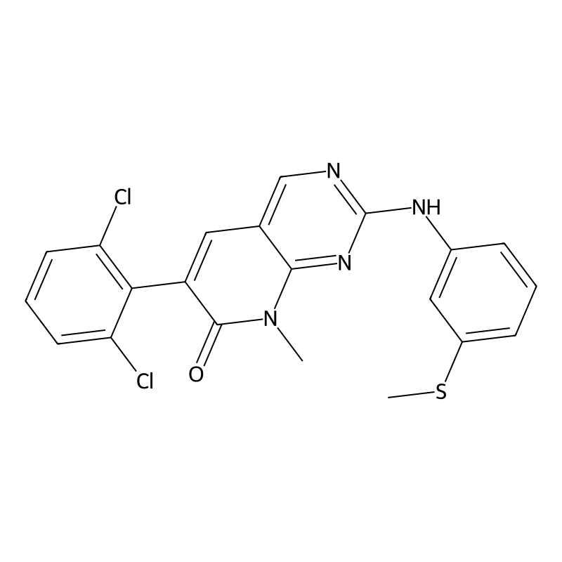 6-(2,6-dichlorophenyl)-8-methyl-2-((3-(methylthio)phenyl)amino)pyrido[2,3-d]pyrimidin-7(8H)-one