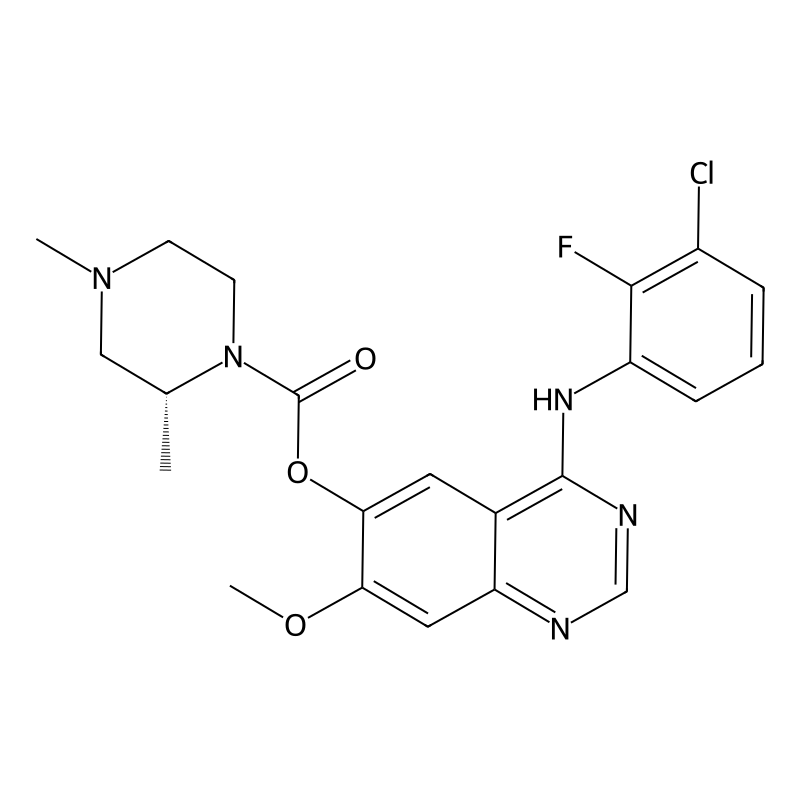 (R)-4-((3-chloro-2-fluorophenyl)amino)-7-methoxyqu...