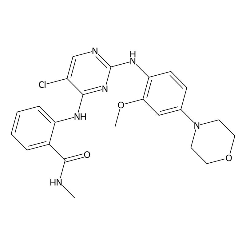 2-({5-Chloro-2-[(2-Methoxy-4-Morpholin-4-Ylphenyl)amino]pyrimidin-4-Yl}amino)-N-Methylbenzamide