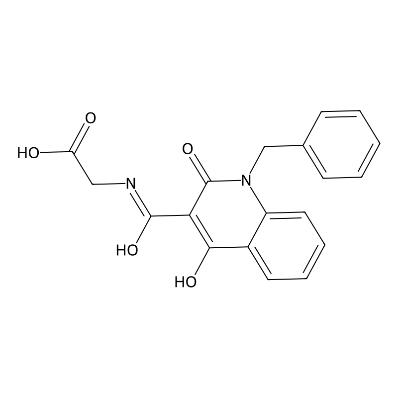 2-(1-Benzyl-4-hydroxy-2-oxo-1,2-dihydroquinoline-3-carboxamido)acetic acid