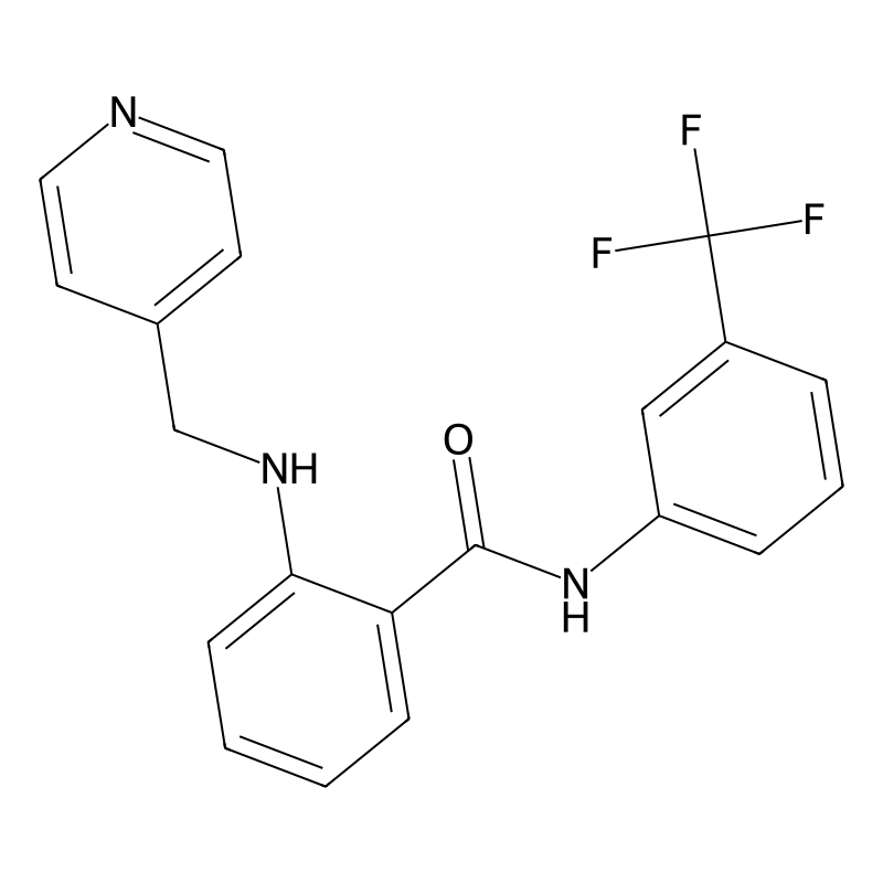 2-(Pyridin-4-Ylmethylamino)-~{n}-[3-(Trifluoromethyl)phenyl]benzamide