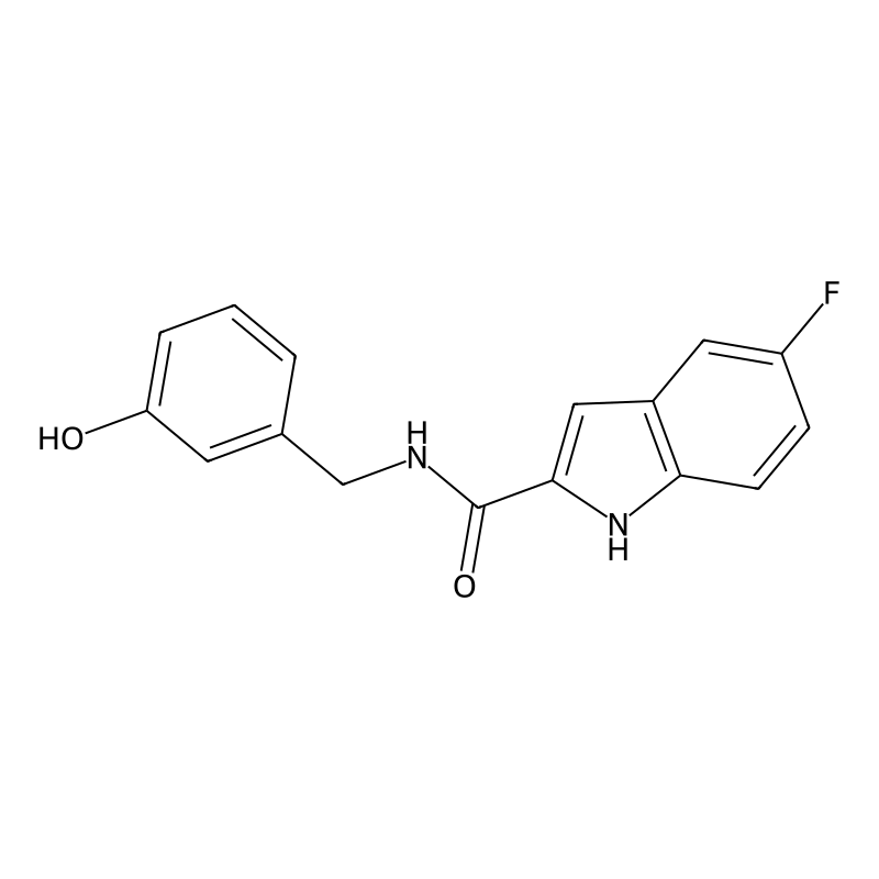 5-Fluoro-N-(3-hydroxybenzyl)-1H-indole-2-carboxami...