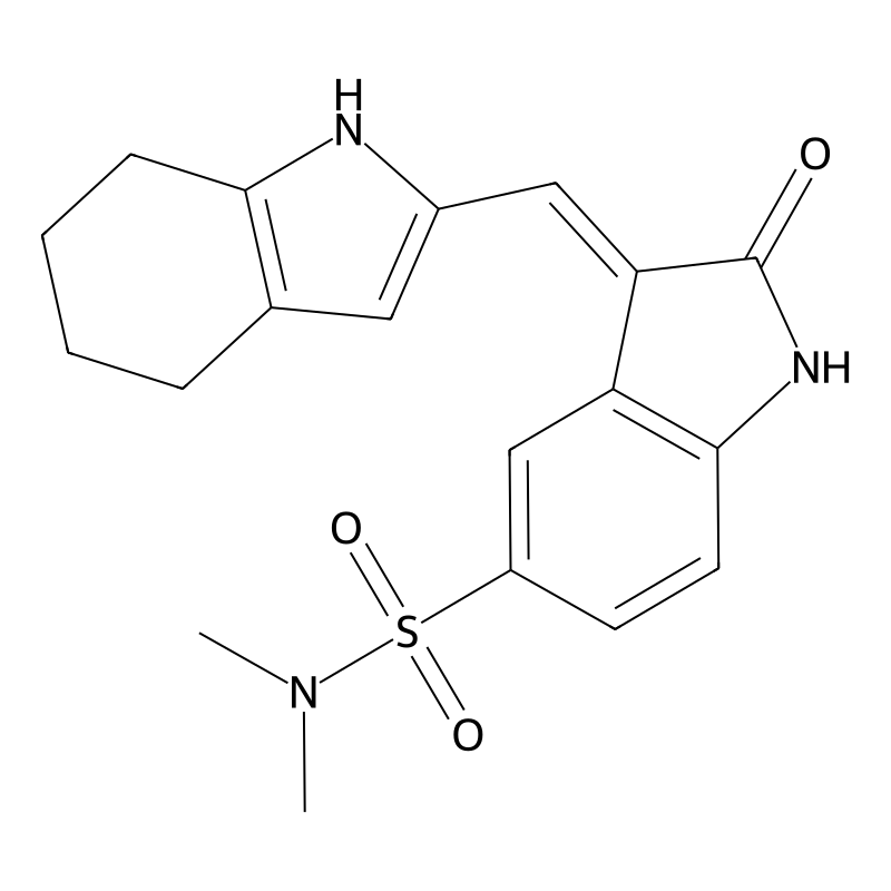 (3z)-N,N-Dimethyl-2-Oxo-3-(4,5,6,7-Tetrahydro-1h-Indol-2-Ylmethylidene)-2,3-Dihydro-1h-Indole-5-Sulfonamide