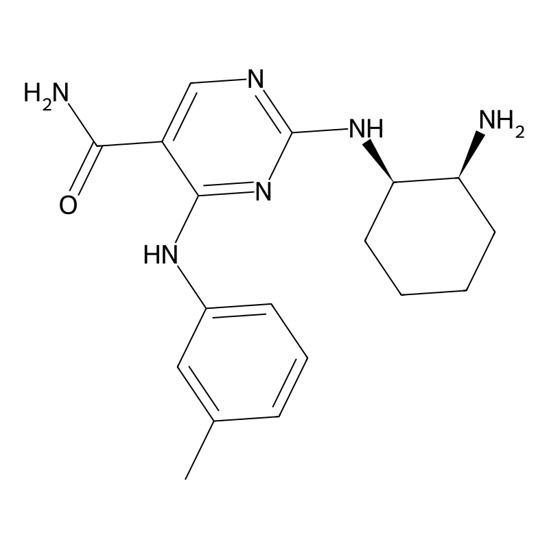 2-{[(1r,2s)-2-Aminocyclohexyl]amino}-4-[(3-Methylphenyl)amino]pyrimidine-5-Carboxamide