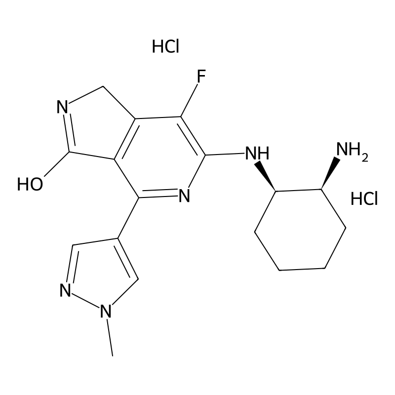 6-(((1R,2S)-2-Aminocyclohexyl)amino)-7-fluoro-4-(1-methyl-1H-pyrazol-4-YL)-1,2-dihydro-3H-pyrrolo[3,4-C]pyridin-3-one