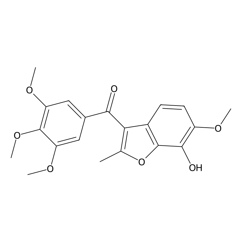 2-Methyl-7-hydroxy-3-(3,4,5-trimethoxybenzoyl)-6-methoxybenzofuran