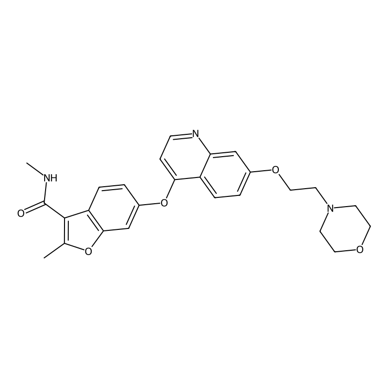 N,2-Dimethyl-6-{[7-(2-Morpholin-4-Ylethoxy)quinoli...