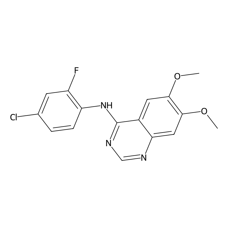 N-(4-chloro-2-fluorophenyl)-6,7-dimethoxyquinazolin-4-amine