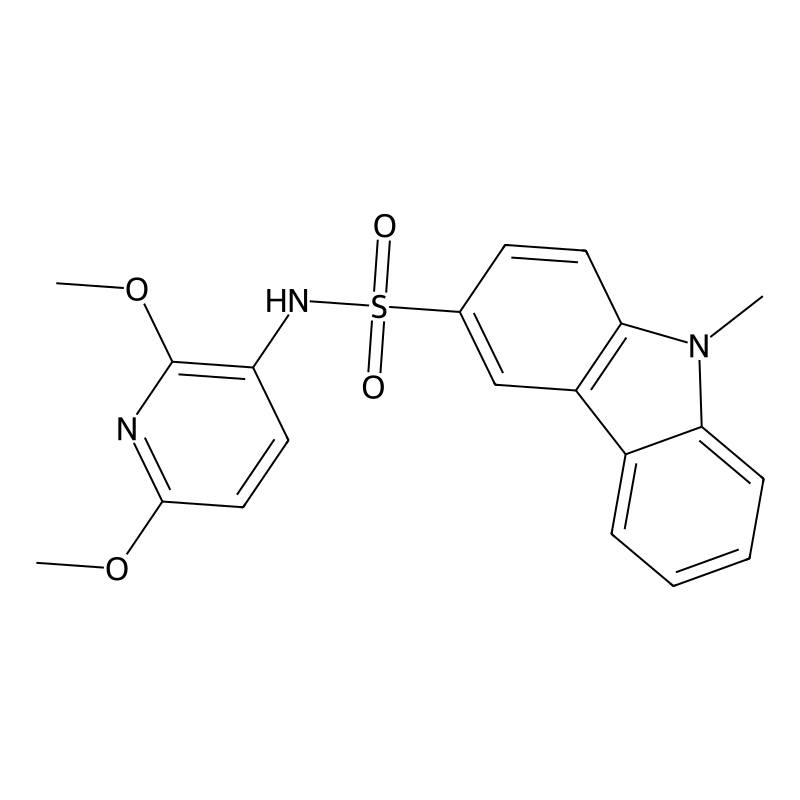 N-(2,6-dimethoxypyridine-3-yl)-9-methylcarbazole-3...