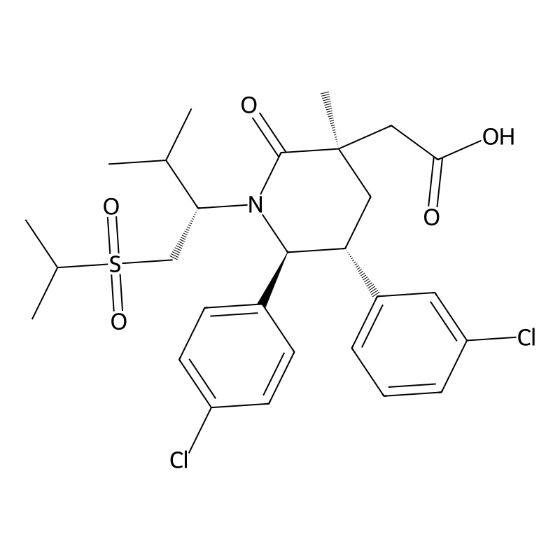 2-((3R,5R,6S)-5-(3-chlorophenyl)-6-(4-chlorophenyl...