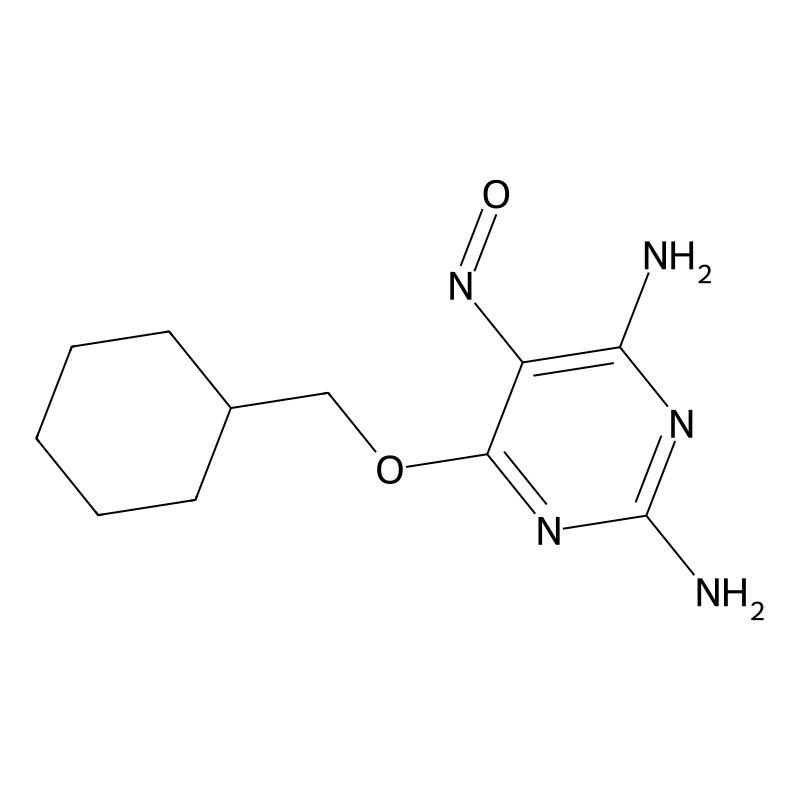 6-(Cyclohexylmethoxy)-5-nitrosopyrimidine-2,4-diamine