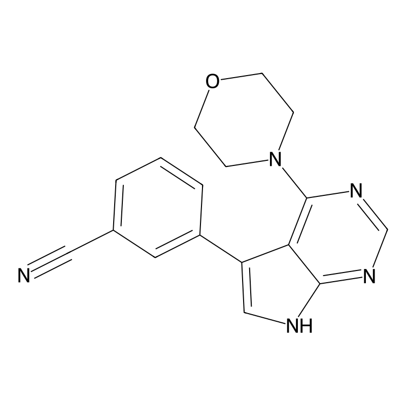 3-[4-(morpholin-4-yl)-7H-pyrrolo[2,3-d]pyrimidin-5...