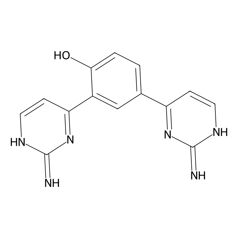 4-(2-Aminopyrimidin-4-yl)-6-(2-aminopyrimidin-4(3H)-ylidene)cyclohexa-2,4-dien-1-one