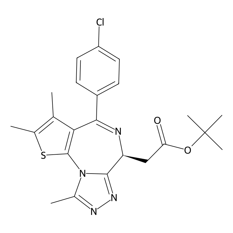 (S)-(+)-tert-Butyl 2-(4-(4-chlorophenyl)-2,3,9-trimethyl-6H-thieno[3,2-f][1,2,4]triazolo[4,3-a][1,4]diazepin-6-yl)acetate